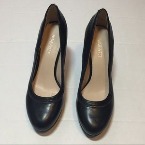 Nine West Black Platform Pumps